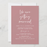 Wir werden heiraten, Elopement Dinner Dancing