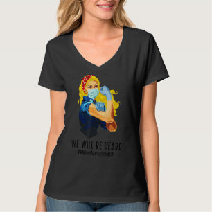 Wir werden Millionen Krankenschwestern und März Po T-Shirt