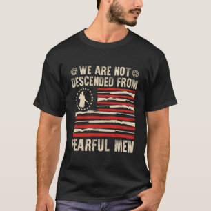 Wir werden nicht von ängstlichen Männern betsy ros T-Shirt