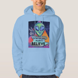 Wir werden nirgendwo glauben hoodie
