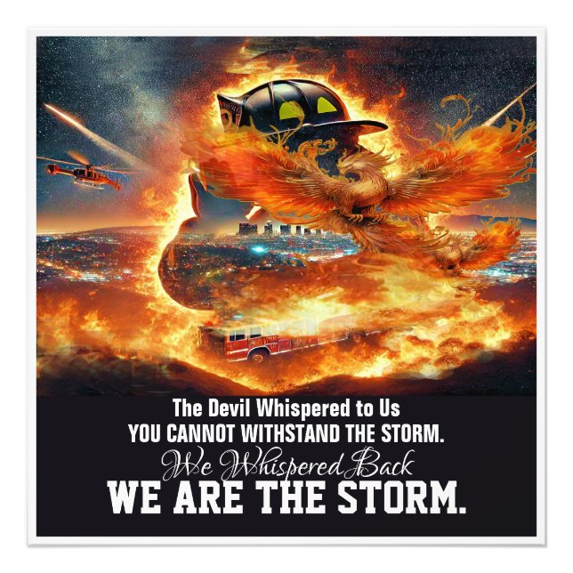 WIR WERDEN STEIGEN FOTODRUCK (Vorne)