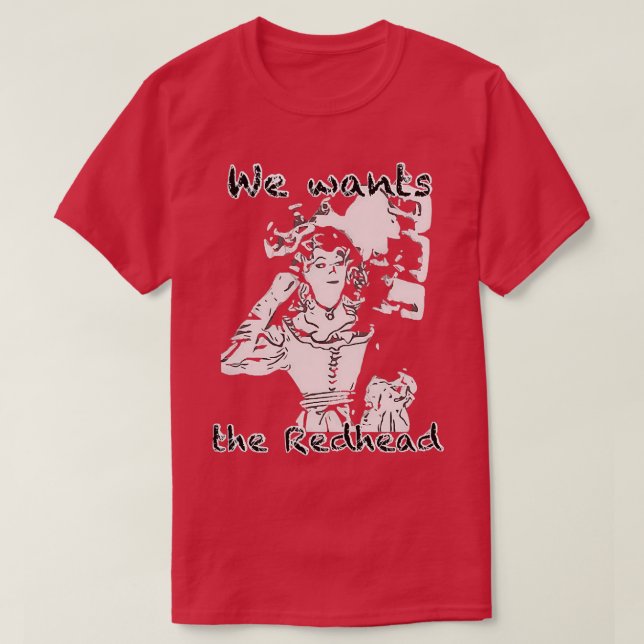 Wir will den Rotkopf 16 T-Shirt (Design vorne)