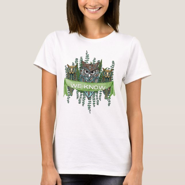 WIR WISSEN T-Shirt (Vorderseite)