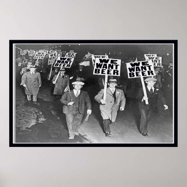 WIR WOLLEN BIER! POSTER (Vorne)