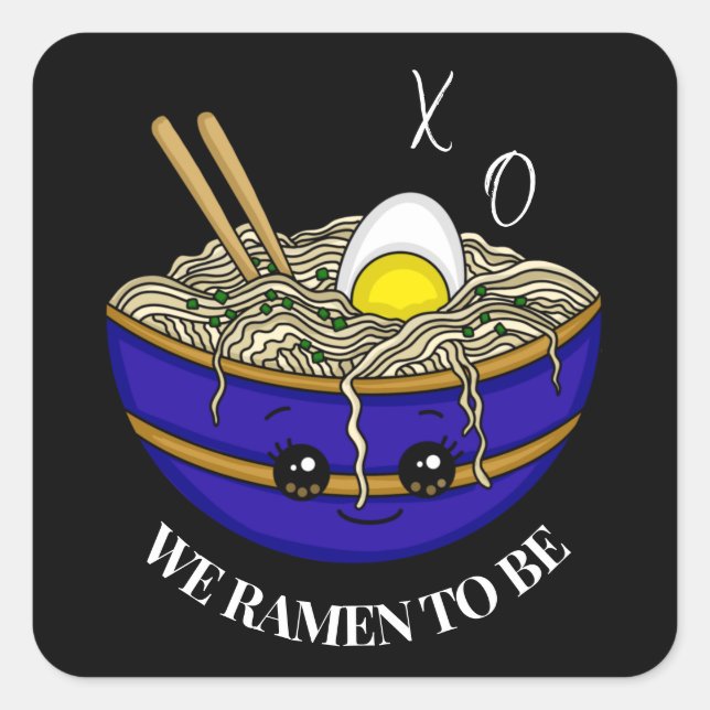 Wir wollten das sein | Funny Pub Quadratischer Aufkleber (Vorderseite)