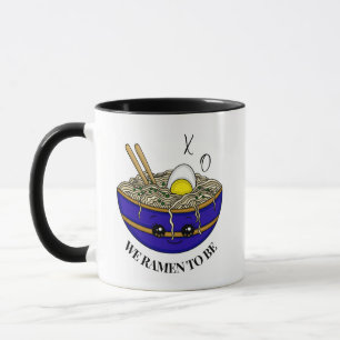 Wir wollten das sein Funny Ramen Pun Tasse