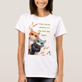 Wir wünschen dir den besten Tag überhaupt, neugier T-Shirt