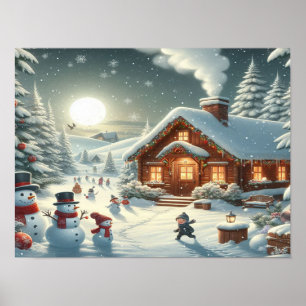 Wir wünschen ein frohes Weihnachten - O24 Poster