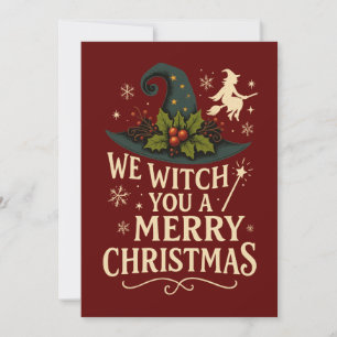 Wir wünschen euch ein frohes Weihnachtsfest Einladung