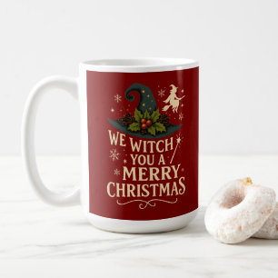 Wir wünschen euch ein frohes Weihnachtsfest Kaffeetasse
