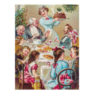 Wir wünschen Ihnen ein frohes Weihnachtsfest - Vin Poster
