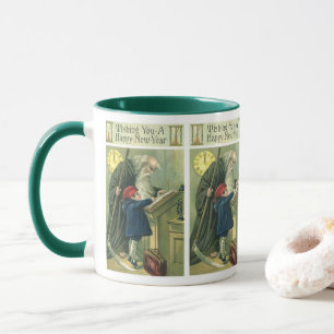 Wir wünschen Ihnen ein glückliches neues Jahr, Vin Tasse