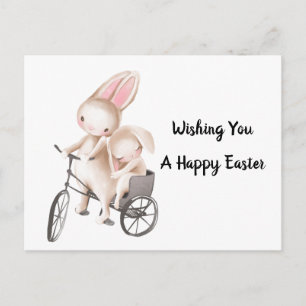 Wir wünschen Ihnen ein glückliches Ostern Postkarte