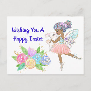 Wir wünschen Ihnen ein glückliches Ostern Postkarte