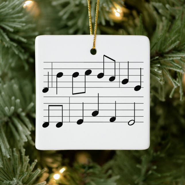 Wir wünschen Ihnen eine frohe Weihnachts-Neujahrsf Keramikornament (Baum)