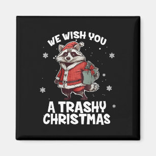 Wir wünschen Ihnen eine knallharte Weihnachtsracco Magnet