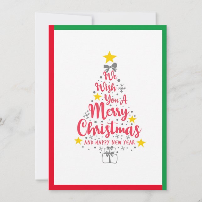 Wir wünschen Ihnen einen angenehmen Weihnachten Pi (Vorderseite)