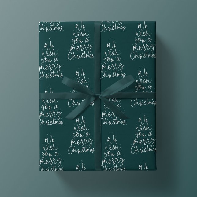 Wir wünschen Ihnen einen fröhlichen Weihnachten du Geschenkpapier (Von Creator hochgeladen)