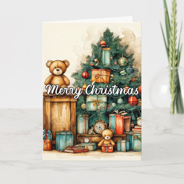 Wir wünschen Ihnen frohe Weihnachten (Vorderseite)