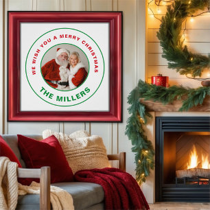 Wir wünschen Ihnen frohe Weihnachten Poster