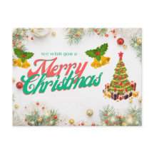 Wir wünschen Ihnen frohe Weihnachten