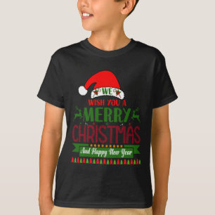 Wir wünschen Ihnen frohe Weihnachten und viel Glüc T-Shirt