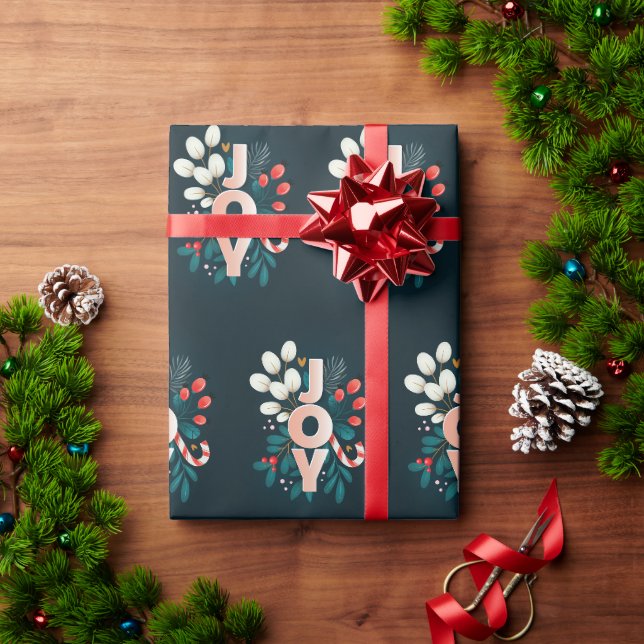 Wir wünschen Ihnen viel Spaß, Weihnachten Candy Ca Geschenkpapier (Feiertagsgeschenk)