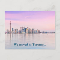 Wir zogen nach Toronto Canada Skyline Foto Moving