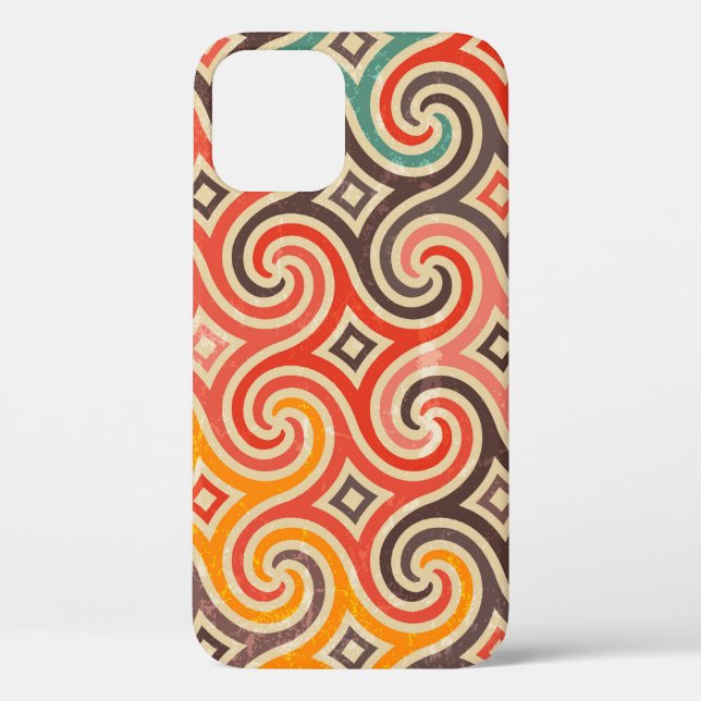 Wirbel-Beispielmuster Case-Mate iPhone Hülle (Rückseite)