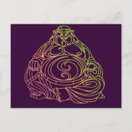 Wirbel Buddha Postkarte