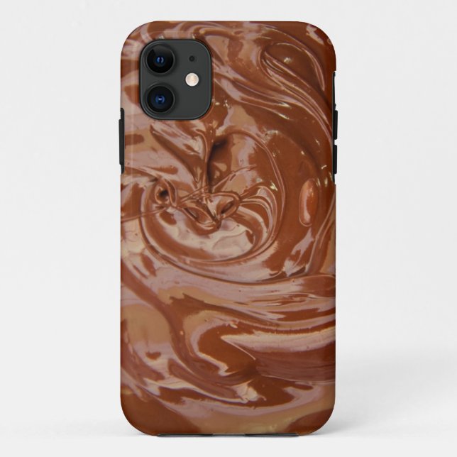 Wirbel der Schokolade Case-Mate iPhone Hülle (Rückseite)