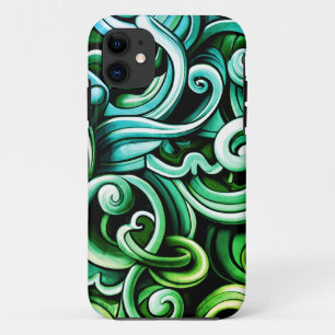Wirbel für grüne Energie Case-Mate iPhone Hülle