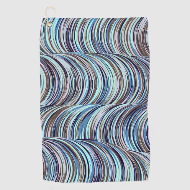 Wirbel Golfhandtuch (Vorderseite)