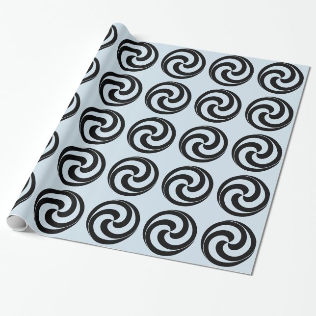 Wirbel in Kugelform Geschenkpapier (Ungerollt)