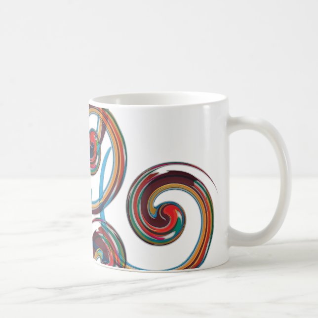 Wirbel Kaffeetasse (Rechts)