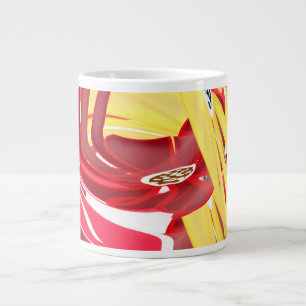 Wirbel-Kaffeetasse Jumbo-Tasse
