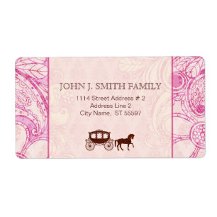 Wirbel mit rosa und brauner Blume - Benutzerdefini