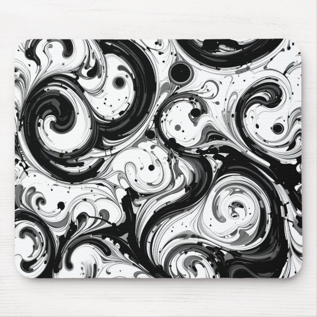 Wirbel Mousepad (Vorne)