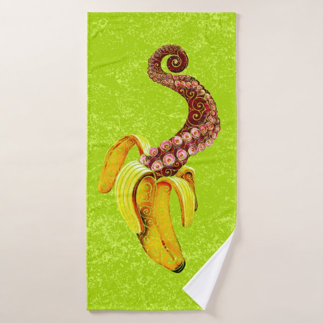 Wirbel Mutant-Banana Badehandtuch (Badehandtuch)
