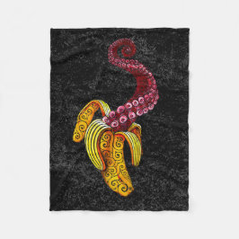 Wirbel Mutant-Banana Fleecedecke