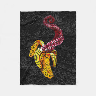 Wirbel Mutant-Banana Fleecedecke