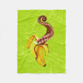 Wirbel Mutant-Banana Fleecedecke