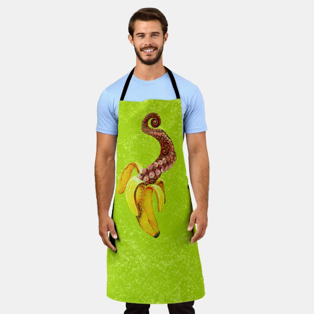 Wirbel Mutant-Banana Schürze (Getragen)