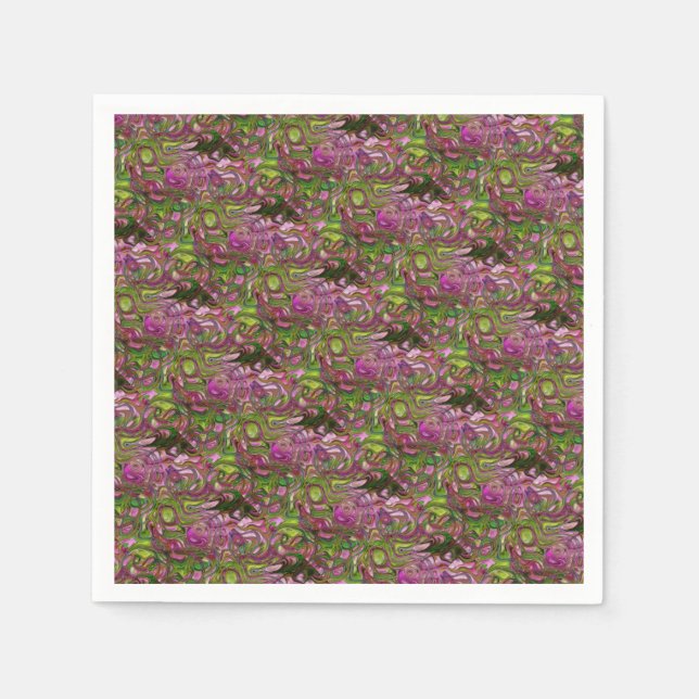 Wirbel Serviette (Vorderseite)