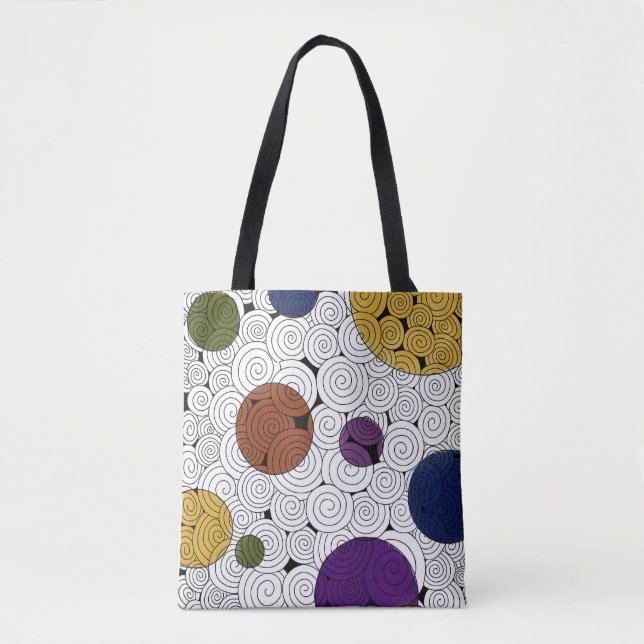 Wirbel überall tasche (Vorderseite)