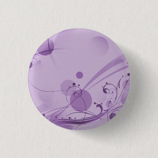 WIRBEL UND KREIS-PUNKTE HELLPURPURN BUTTON