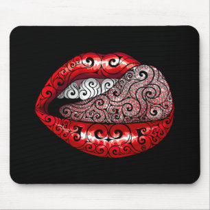 Wirbel Wertvolle Zunge Mousepad