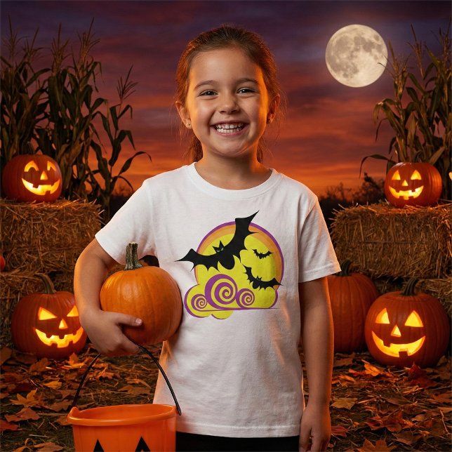 Wirbel zu Halloween-Night Vollmond T-Shirt (Von Creator hochgeladen)