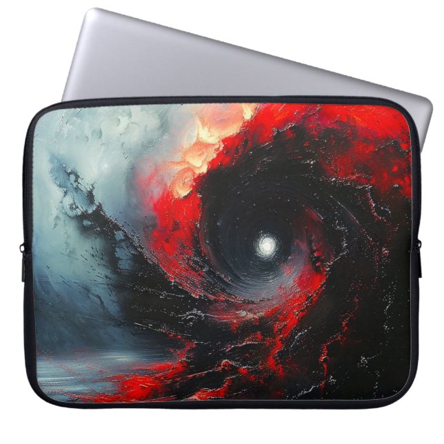 wirbeln laptopschutzhülle (Vorderseite)