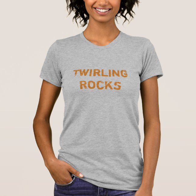 Wirbelnde Felsen T-Shirt (Vorderseite)